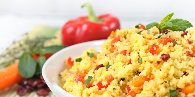 Selbstgemachter Couscous