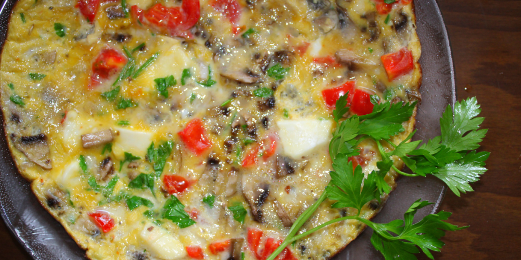Omelette mit Gemüse