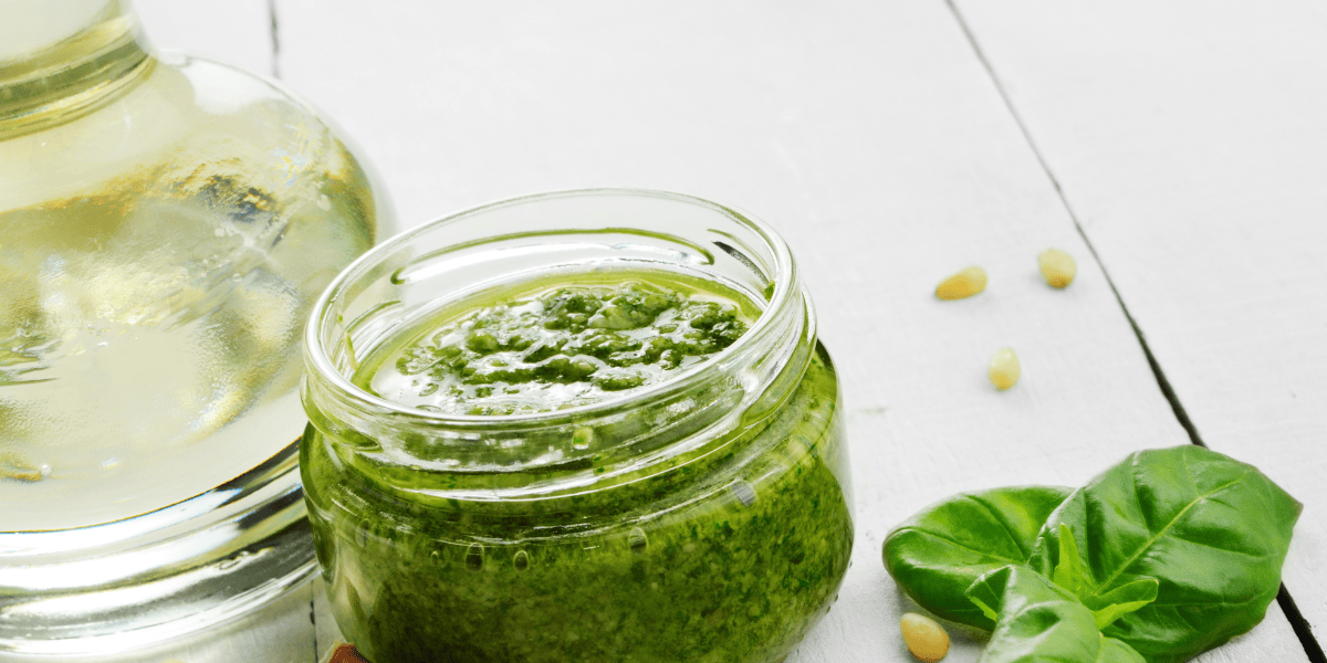 Selbstgemachtes Pesto