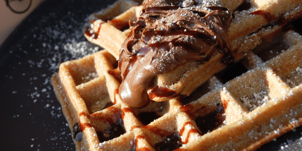 Leckere Belgische Waffeln.