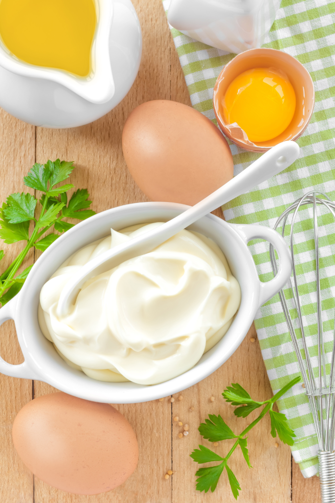 Selbstgemachte Majonäse