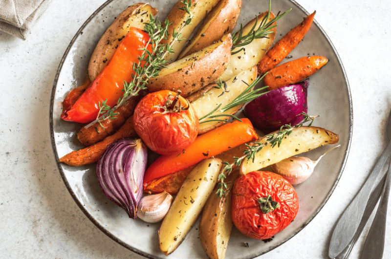 Gemüse aus der Heißluftfritteuse: Knusprig, lecker und gesund!