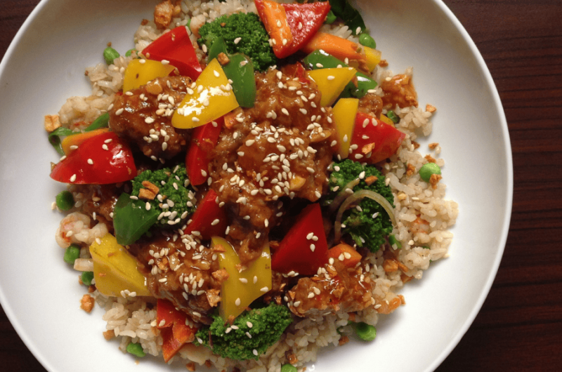 Paprika-Reis-Pfanne: Schnell, einfach und lecker