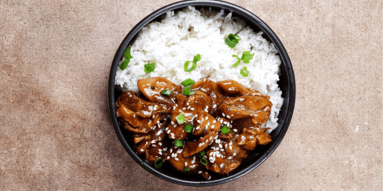 Chicken Teriyaki mit Reis