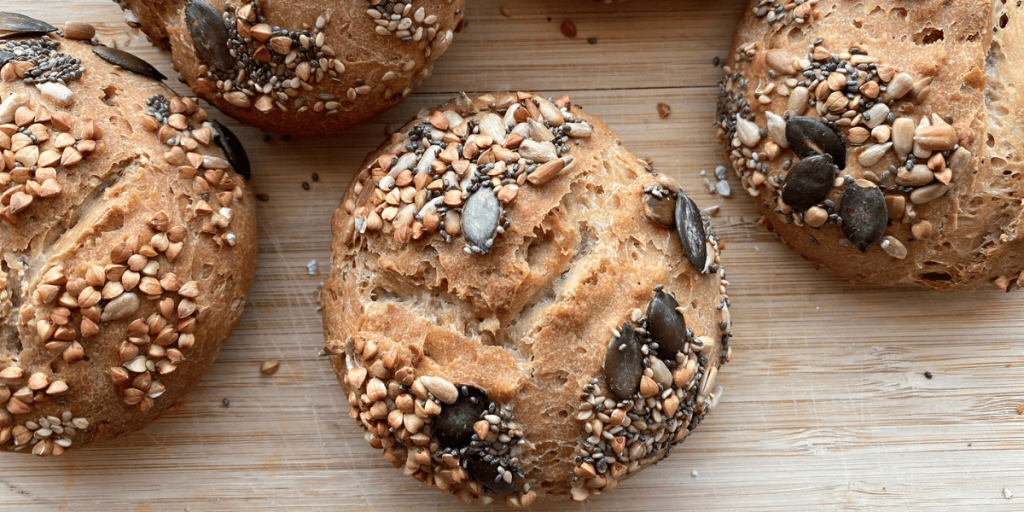 Rezept für leckere Körnerbroötchen