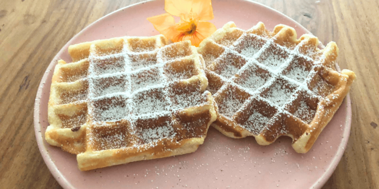 Einfaches Quark Waffeln Rezept