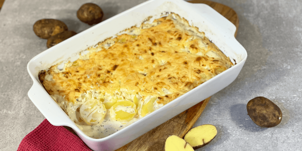 Kartoffelgratin Rezept.