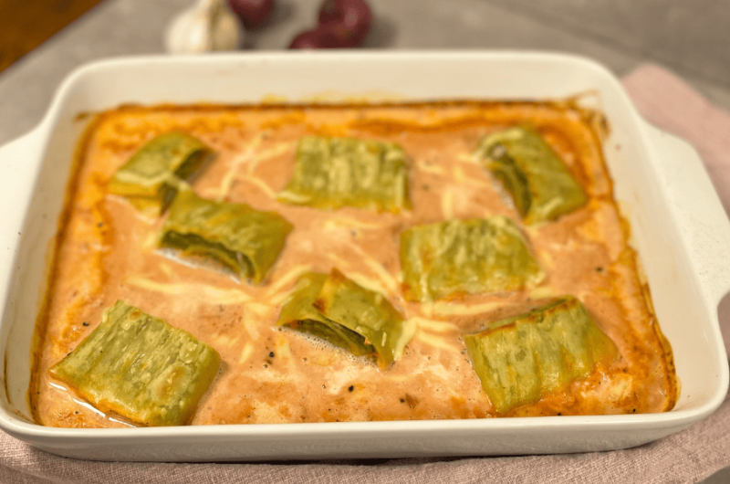 Maultaschen-Auflauf mit Mozzarella – Das perfekte Familien-Blitzrezept