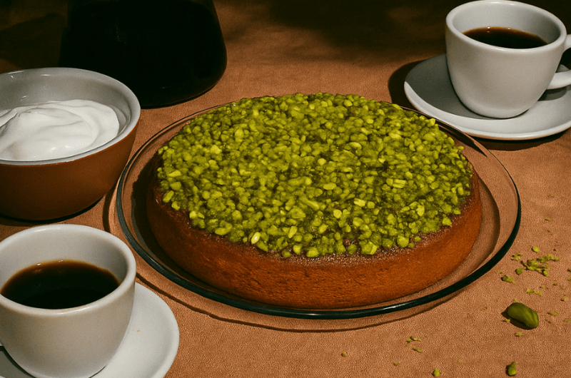 Französischer Pistazienkuchen – zart, saftig, unwiderstehlich
