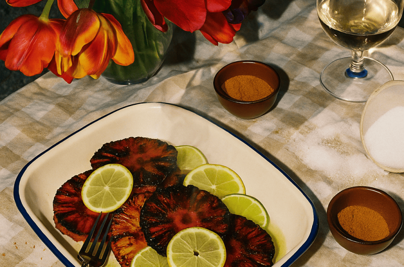 Gegrillte Ananas nach brasilianischer Art – einfach, exotisch, unwiderstehlich